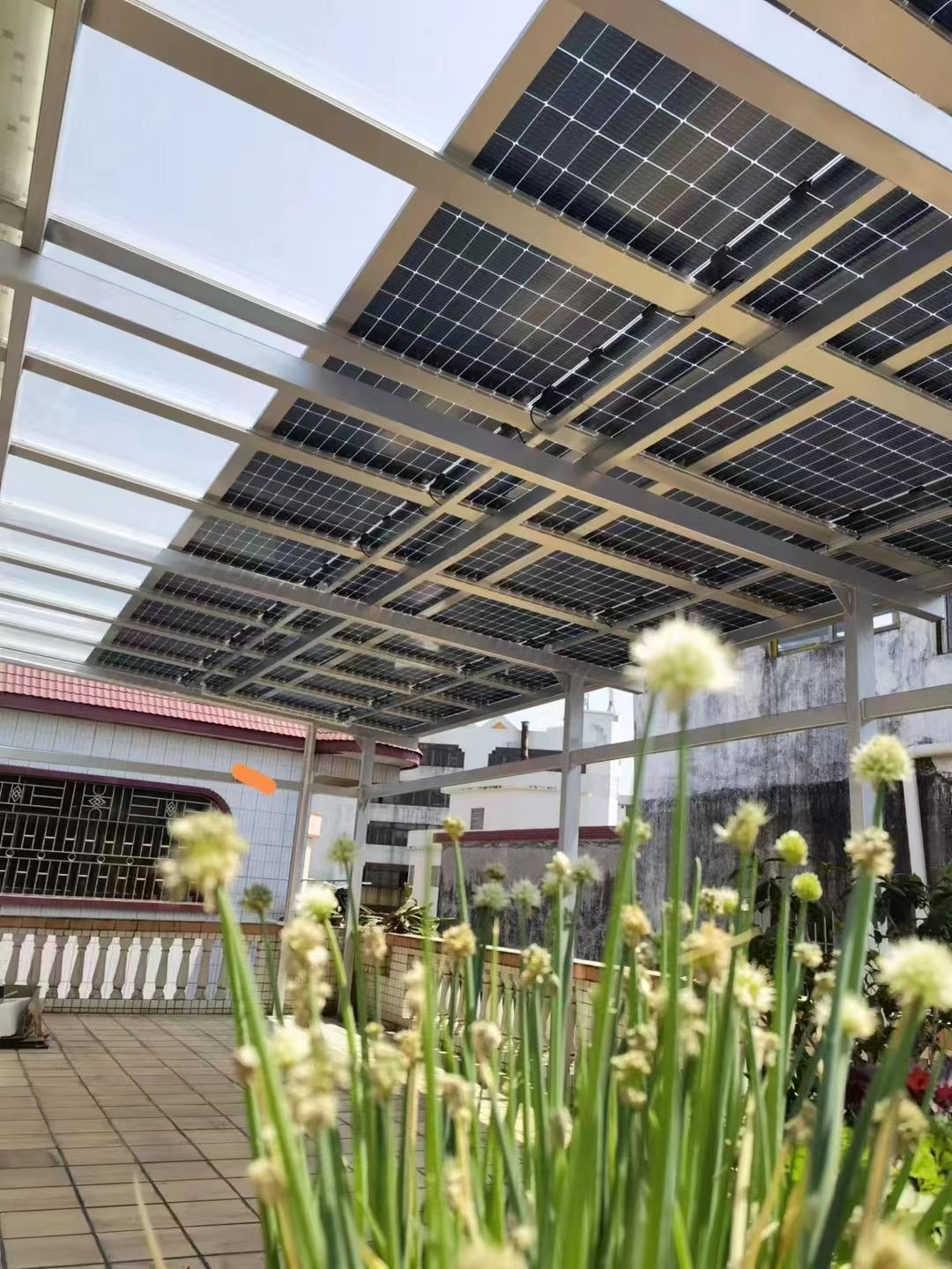 澧县别墅家用屋顶太阳能发电系统安装